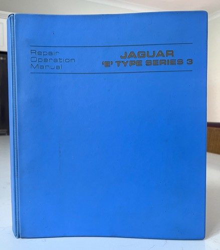 Jaguar type series repair - type, 3
