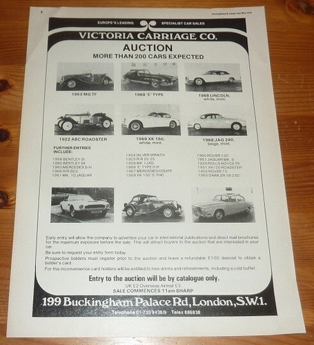 1978 vintage original - large, ad